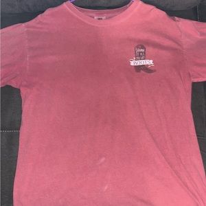 Vintage double stitch, long sleeve, country size large brand, comfort colors